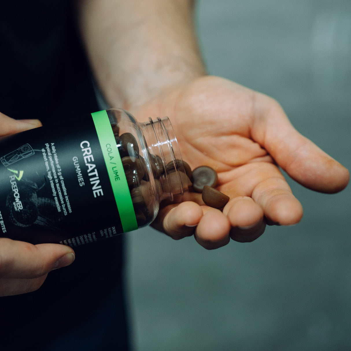 Creatine Wijngom Cola/Limoen 120 st.