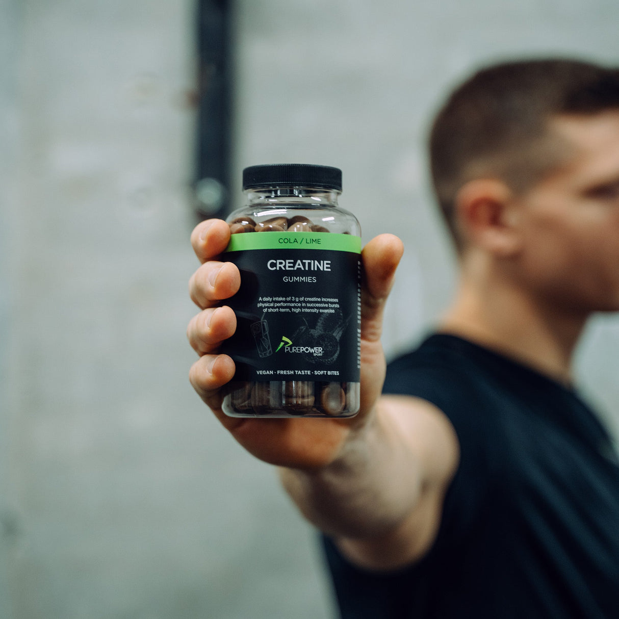 Creatine Wijngom Cola/Limoen 120 st.