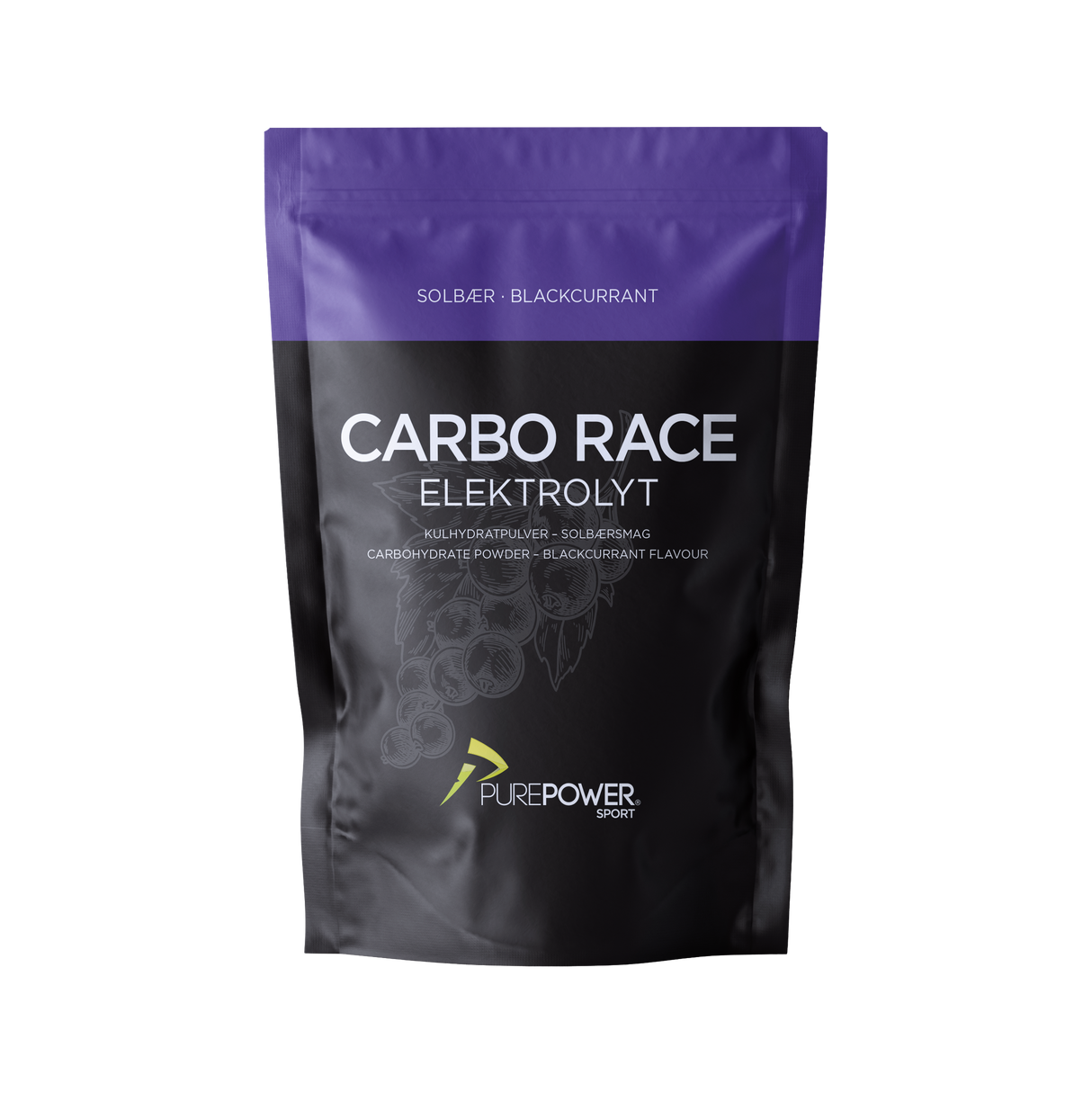 Carbo Race Elektrolyt Zwarte bes 1 kg