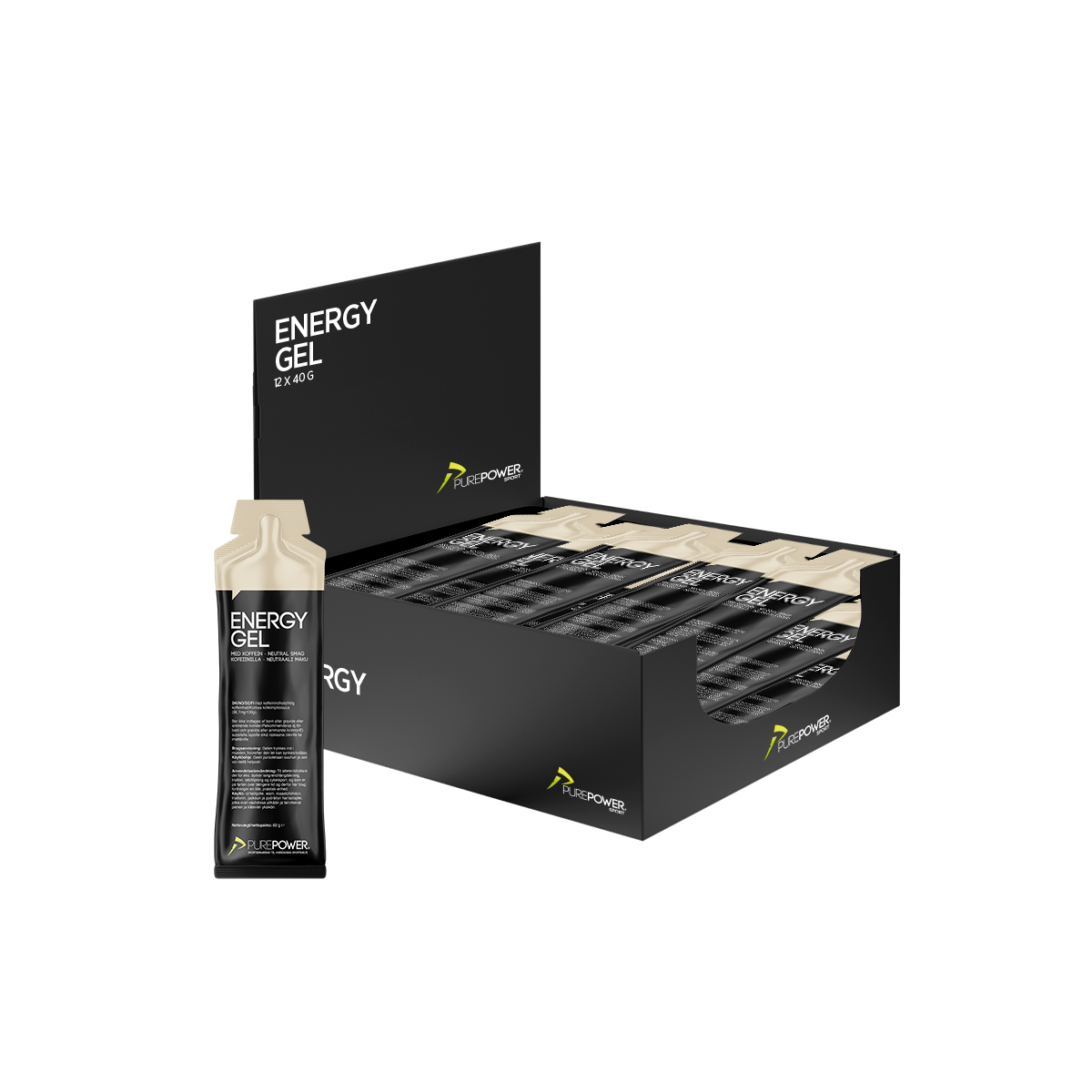 Energy Gel Cafeïne Neutraal 12x60 g