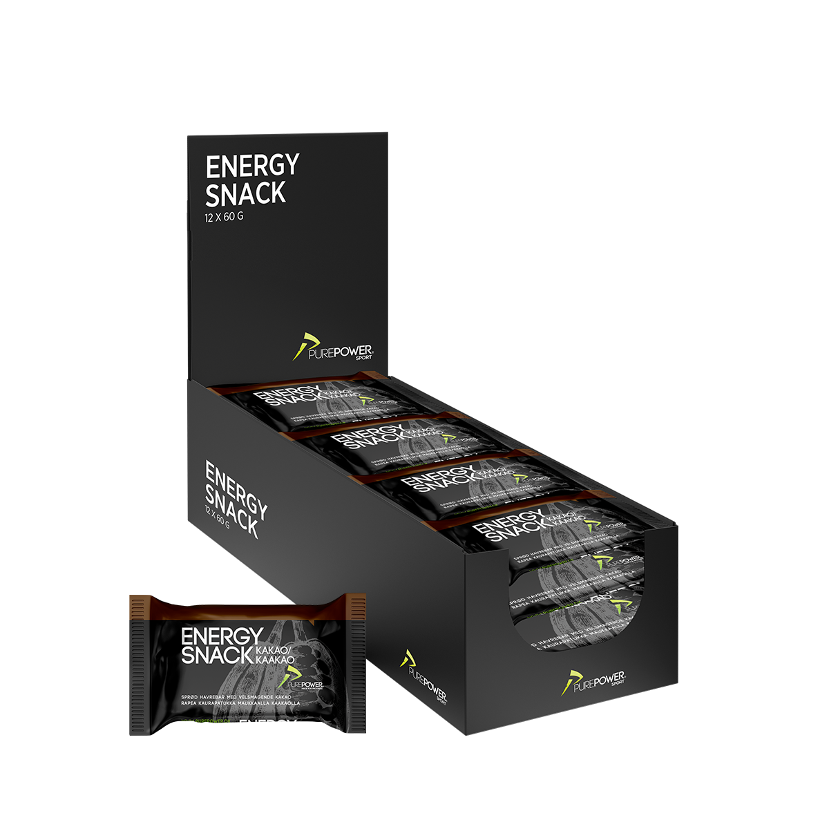 Energy Snack Cacao 12x60 g