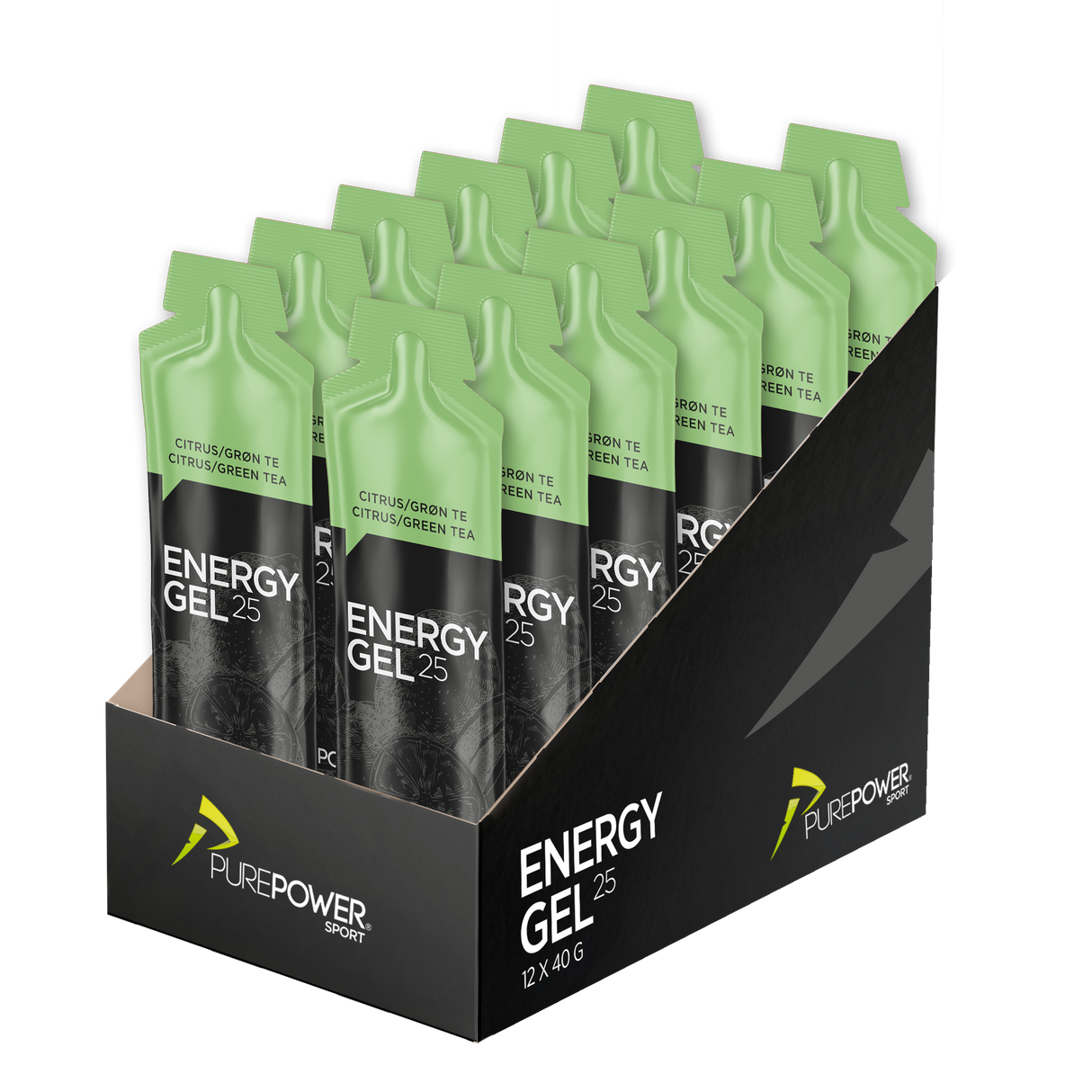 Energy Gel Citrus/Groene Thee 12x40 g