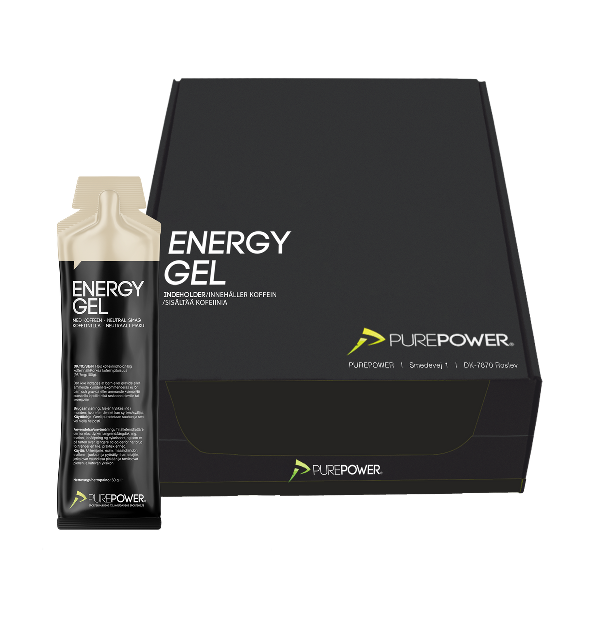 Energy Gel Cafeïne Neutraal 12x60 g