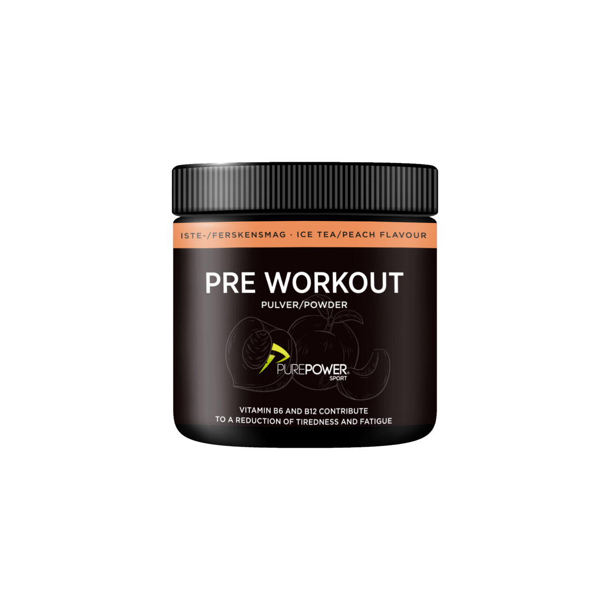 Pre-Workout shot (PWO) Ice Tea Perzik 300 g
