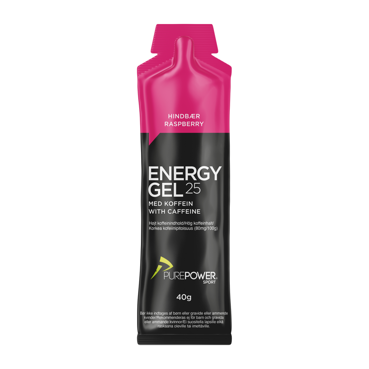 Energy Gel Cafeïne Framboos 60 g