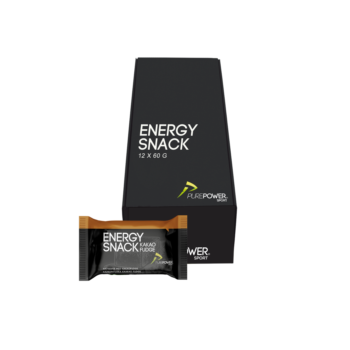 Energy Snack Cacao Fudge 12x60 g