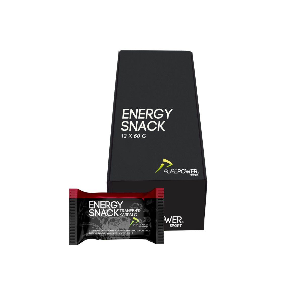 Energy Snack Cranberry 12x60 g