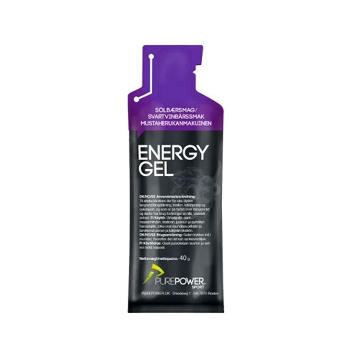Energy Gel Blackcurrant 40gr