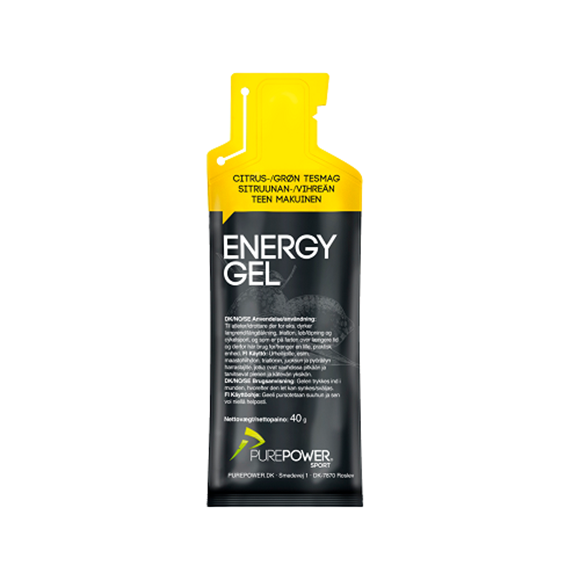 Energy Gel Lemon & Tea 40gr