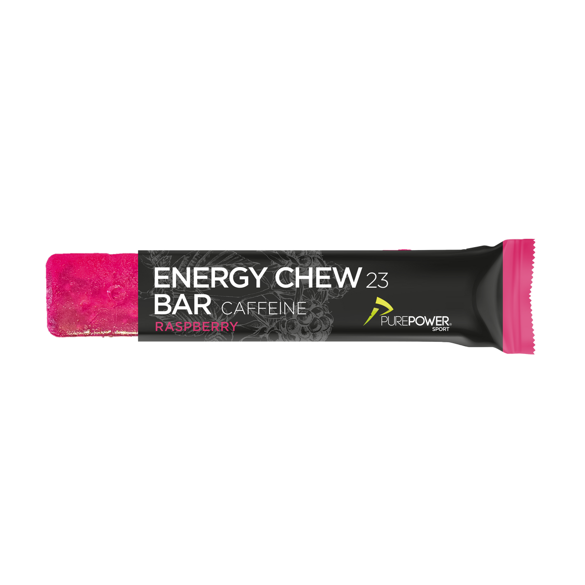 Energy Chew Bar Cafeïne Framboos 30 g